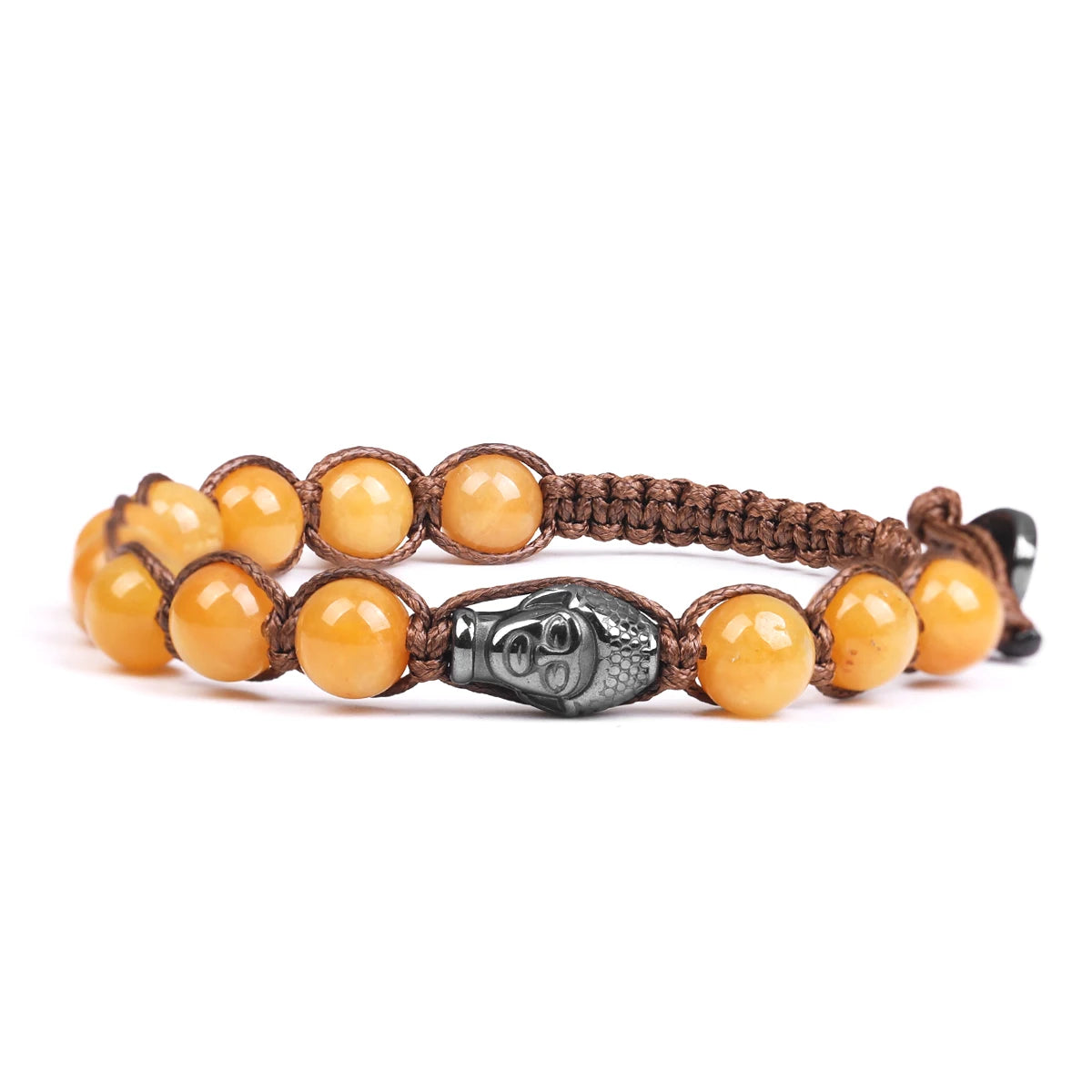 Bracelet Tibetan Buddhism Natural Stone 8mm Beads Red Sandalwood Rosary Healing Meditation Lucky Prayer Bracelet Men Women