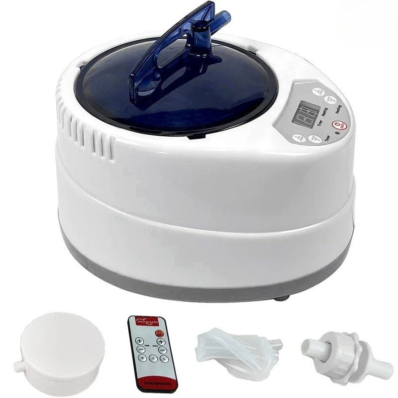 Foldable Full Body Steam Sauna Box – Home Sweat Steam Room with Fumigation Therapy