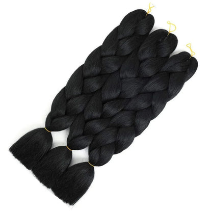 Jumbo Braiding Hair - Pre-Stretched Red White Blue Patriotic Twist Braids - Shello's Creative Boutique