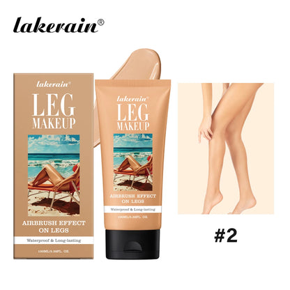 100ml Leg Makeup Long-lasting Waterproof And Anti-Transfer Concealer Even Skin Tone Wheat Tan Brown Liquid Foundation - Shello's Creative Boutique
