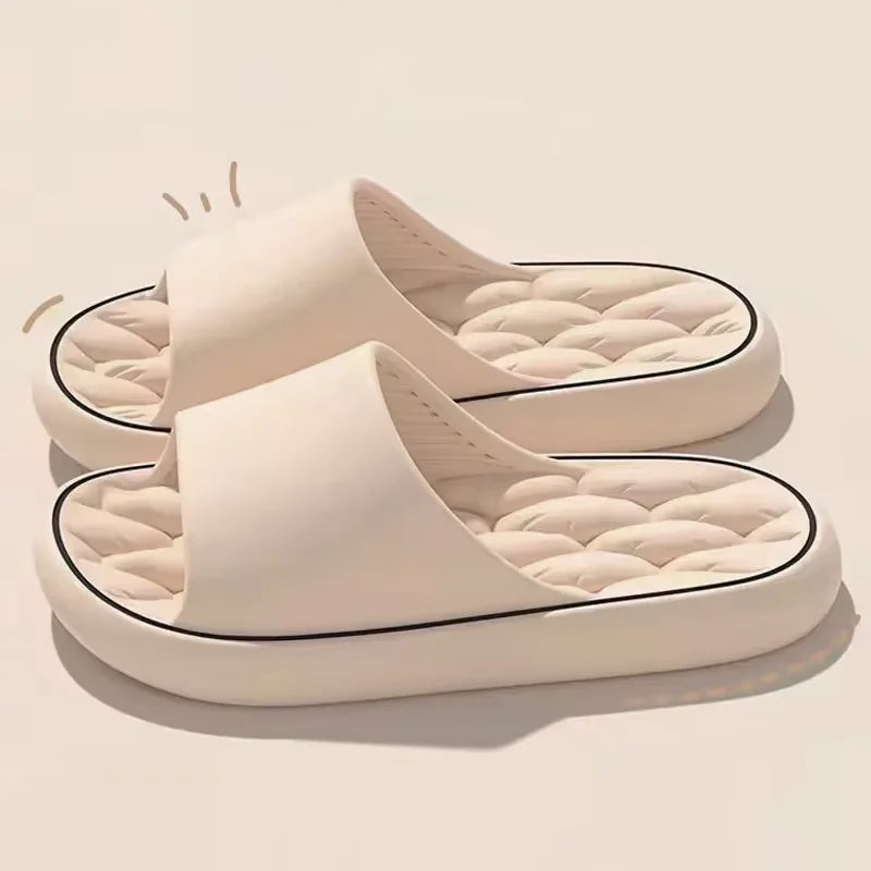 Lightweight Indoor Slippers - Soft EVA Bathroom Slides for Men & Women
