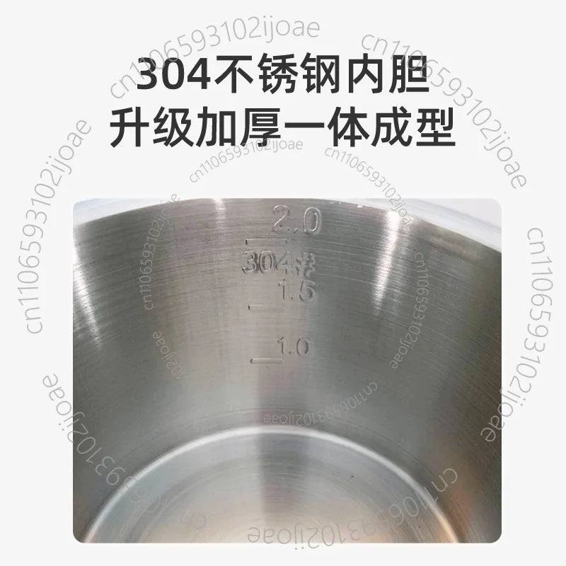 Steam Generator 220V/110V EU US Plug 1000W Upgrade Capacity 2L Home Steamer Pot for Sauna Water Vapor