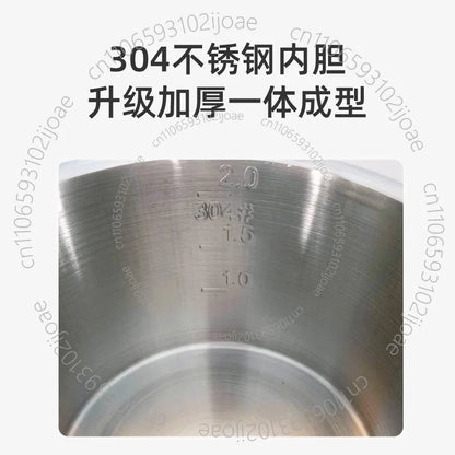 Steam Generator 220V/110V EU US Plug 1000W Upgrade Capacity 2L Home Steamer Pot for Sauna Water Vapor