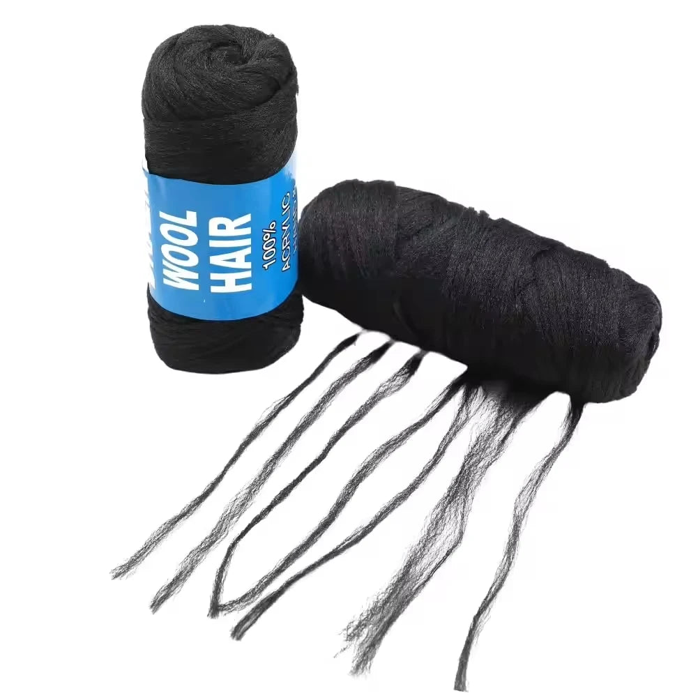 Afro Brazilian Wool Hair - African Dreadlock Braid Yarn for Extensions - Shello's Creative Boutique