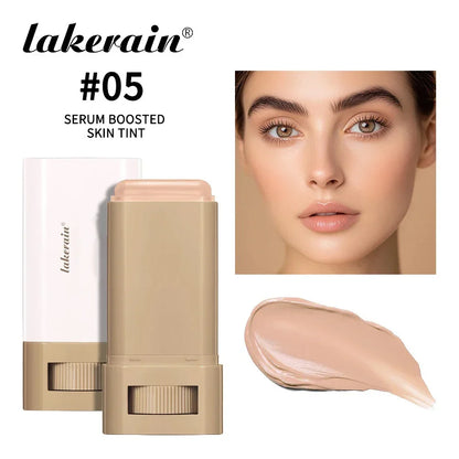 6Color Tinted Foundation Cream Stick Waterproof Lasting Oil-control Cover Acne Makeup Smooth Moisturize Concealer Serum Balm - Shello's Creative Boutique