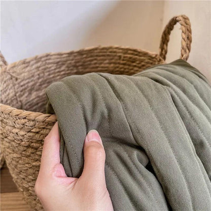 Winter Cotton-Padded Kids Harem Trousers – Unisex Full-Length Thermal Pants (Ages 2–7) - Shello's Creative Boutique