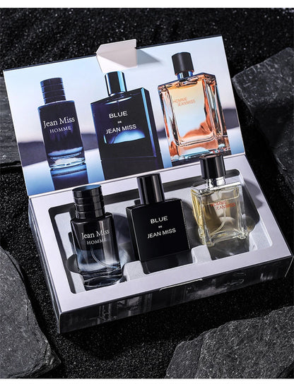 High Quality Men Perfume Hombre 90ml Gift Box 3pcs Set Colognes Scent Fascination Man Perfumes Masculinos Lasting Parfum Heren - Shello's Creative Boutique