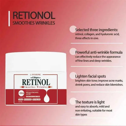 eelhoe 3-in-1 Whitening & Repair Cream – Retinol + Collagen + Hyaluronic Acid – 50ml - Shello's Creative Boutique