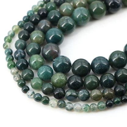 Natural Stone Beads for Jewellery Making – Blue Tiger Eye, Amethyst & Rose Quartz | 4/6/8/10mm