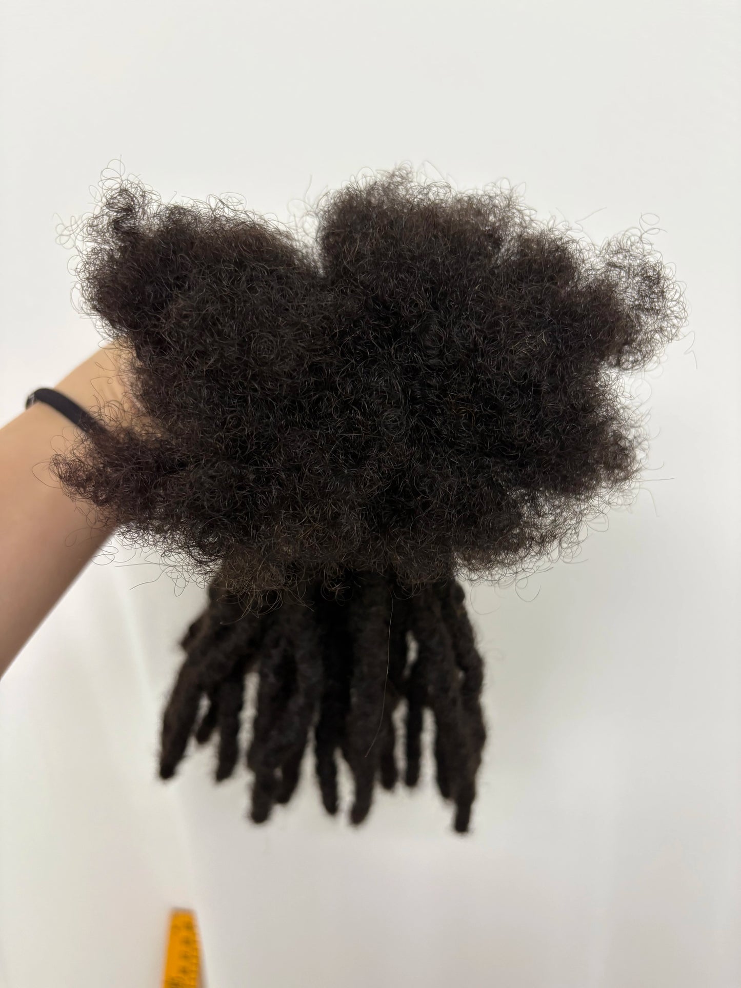 Loc Extension Human Hair 0.6cm Width 8inch 50 Strands Handmade Dreadlock Inter Extension Human Hair for Women/Men/Kids - Shello's Creative Boutique