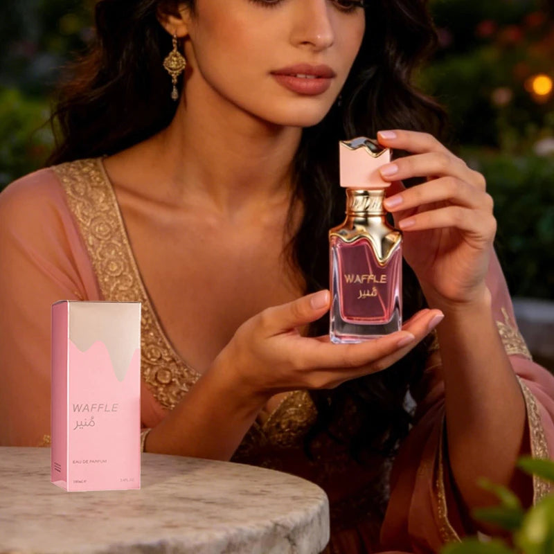 Arabian Senior Women's Perfume Rich Cream Muffin Caramel Vanilla Light Perfume Lasting Fresh Floral Fruity Fragrance Body Spray - Shello's Creative Boutique