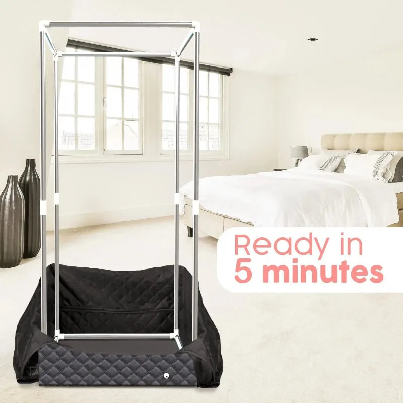 Portable Steam Sauna Tent – 3/4L 1000/2000W Home Spa with Remote Control & Folding Chair