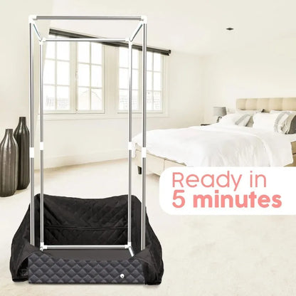 Portable Steam Sauna Tent – 3/4L 1000/2000W Home Spa with Remote Control & Folding Chair