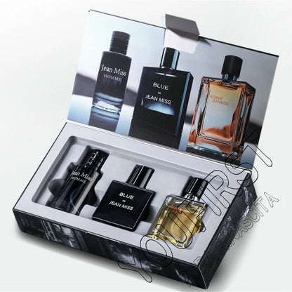 High Quality Men Perfume Hombre 90ml Gift Box 3pcs Set Colognes Scent Fascination Man Perfumes Masculinos Lasting Parfum Heren - Shello's Creative Boutique