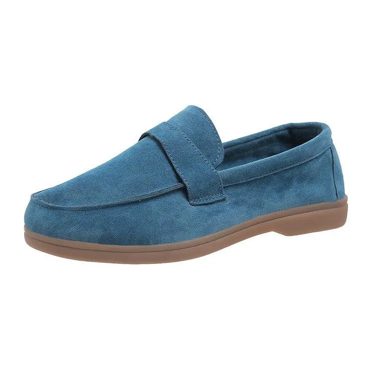 Women's Work Shoes - Comfortable Non-Slip Platform Flat Shoes Plus Size