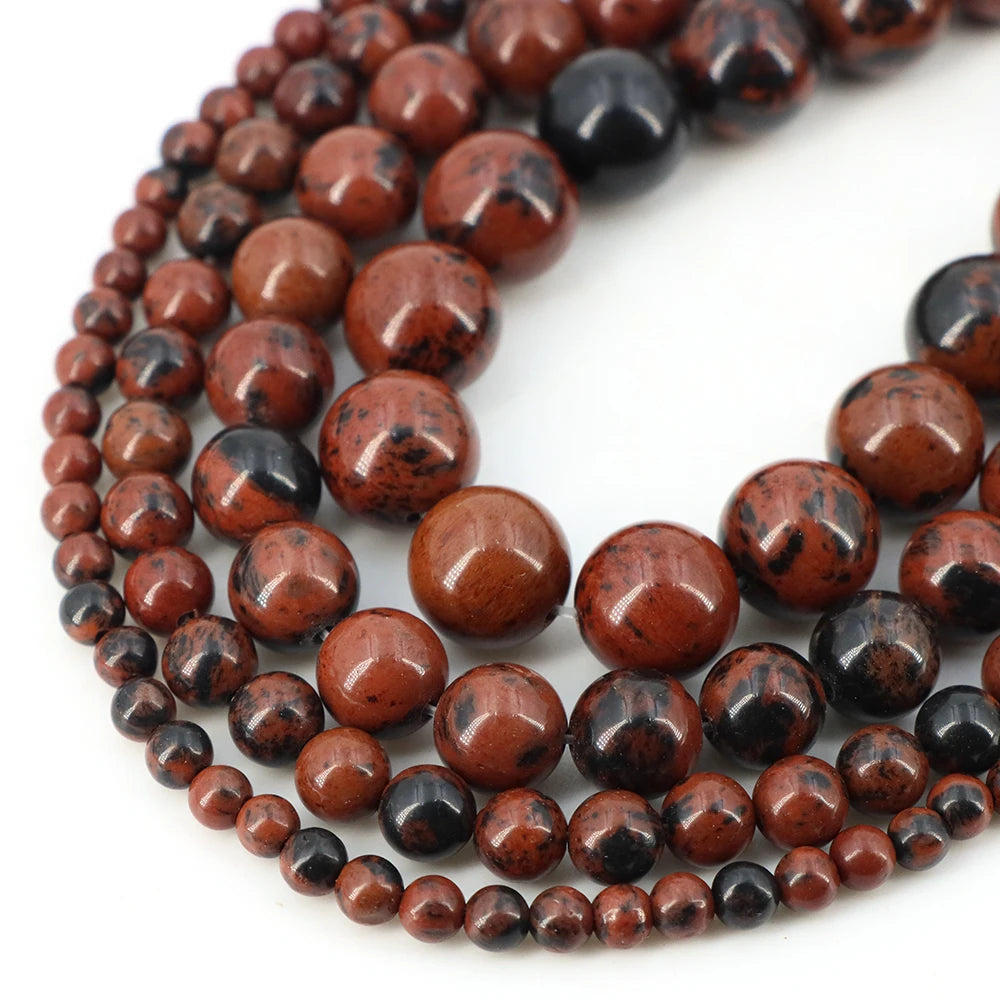 Natural Stone Beads for Jewellery Making – Blue Tiger Eye, Amethyst & Rose Quartz | 4/6/8/10mm
