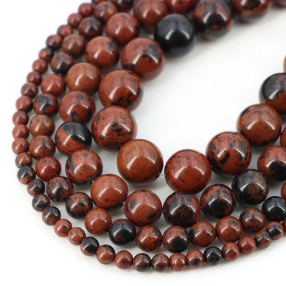 Natural Stone Beads for Jewellery Making – Blue Tiger Eye, Amethyst & Rose Quartz | 4/6/8/10mm