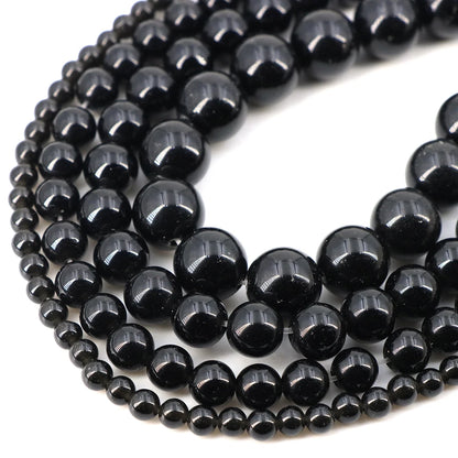 Natural Stone Beads for Jewellery Making – Blue Tiger Eye, Amethyst & Rose Quartz | 4/6/8/10mm