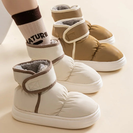 Unisex Winter Snow Boots - Waterproof Plush Anti-Slip Cotton Boots - Shello's Creative Boutique