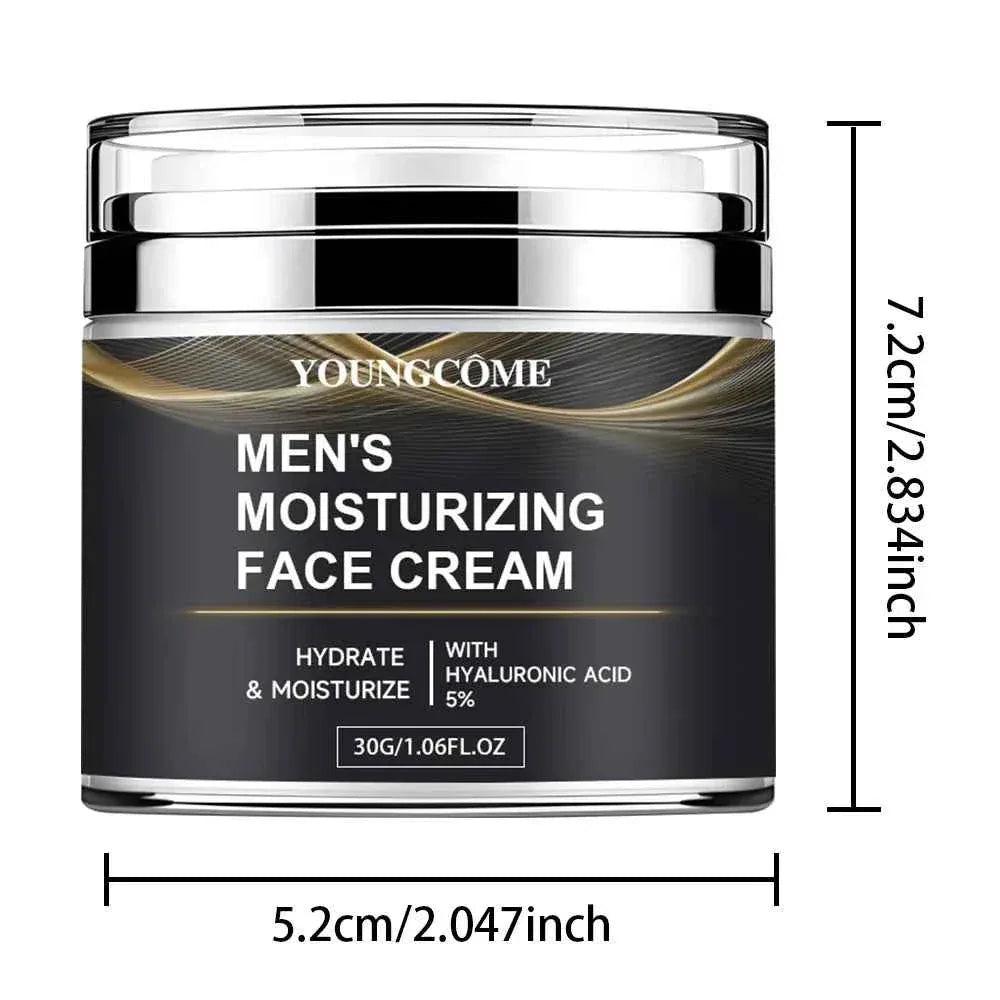 YOUNGCOME Men's Collagen + Retinol Face Cream – 30g / 60g - Shello's Creative Boutique