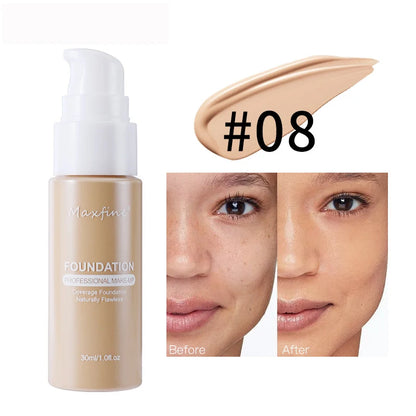 Liquid Foundation – 12 Numbered Options