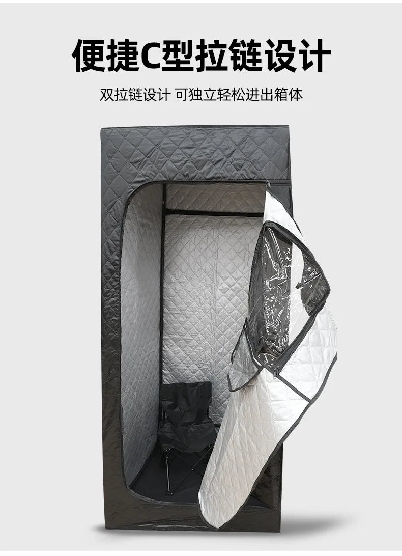 Foldable Steam Sauna Tent – Detachable Personal Home Spa for Relaxation