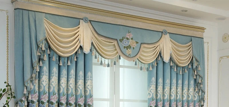 European High-End Luxury Blackout Curtains - Modern Minimalist Drapes for Living Room & Bedroom - Shello's Creative Boutique