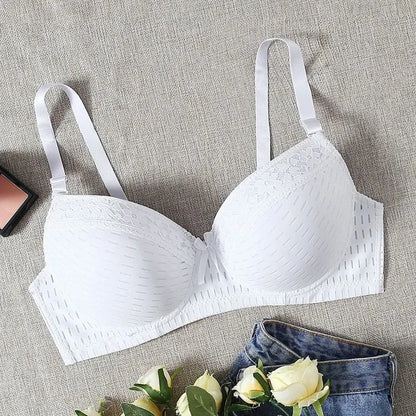 Beauwear Plus Size Minimizer Bra – Full Cup No-Padding Brassiere with Convertible Straps (C–E Cup, 42–48 Band)