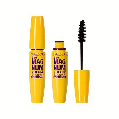 4D Black Mascara Thickening, Lengthening, Curling, Waterproof Liquid Fiber Mascara - Shello's Creative Boutique