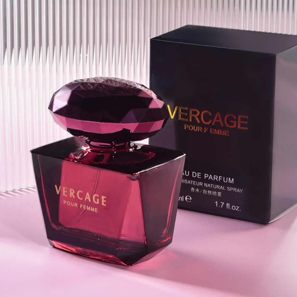 Osmanthus, Peony, and Pomegranate Fragrance Perfume for Women - Crystal Diamond Series, Light and Elegant Scent parfum - Shello's Creative Boutique