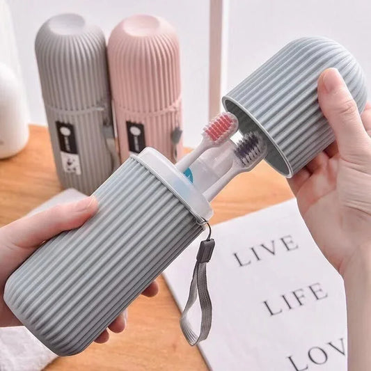 Portable Toothpaste Toothbrush Protect Holder Case Travel Camping Storage Box Protect Toothbrush Toothpaste from Dirt and Damage - Shello's Creative Boutique