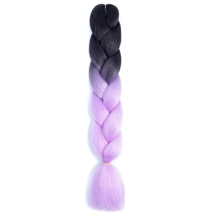 Jumbo Braiding Hair - Pre-Stretched Red White Blue Patriotic Twist Braids - Shello's Creative Boutique