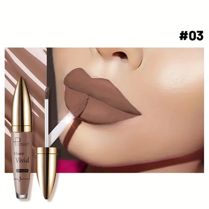 High Pigmented Matte Lip Glaze - Long-Lasting, Smudge Proof, Liquid Lipstick Makeup Valentine's Day Gifts, Women's Day Gift - Shello's Creative Boutique
