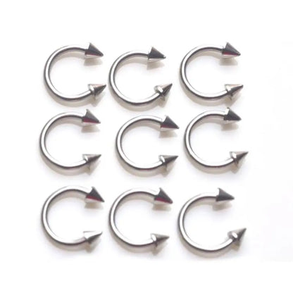 45/90-Piece Stainless Steel Body Piercing Jewellery Set