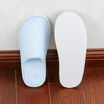 Disposable Guest Slippers - 3 Pairs Non-Slip Indoor Set - Shello's Creative Boutique