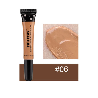 Nude Makeup Facial Foundation Waterproof Cover Blemish Base Fluid Concealer Oil Control Lasting Brighten Skin BB Cream Cosmetics - Shello's Creative Boutique