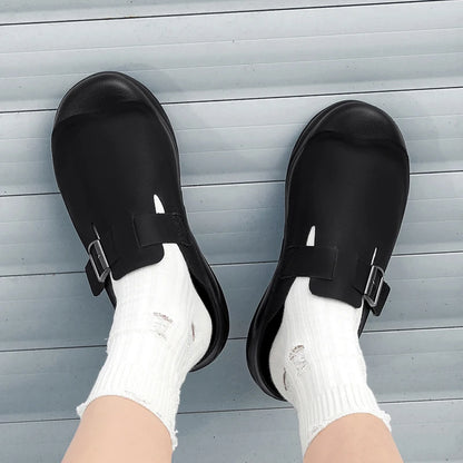 Men's Summer Sports Slippers - Anti-Slip Indoor Outdoor Sandals for Beach & Home