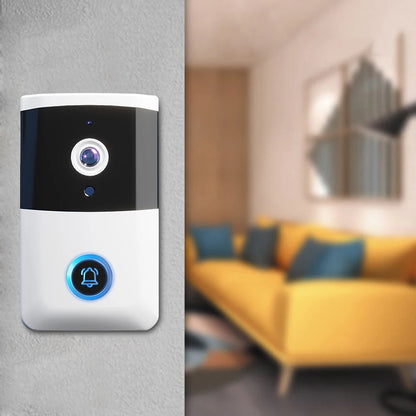 WiFi Wireless Video Doorbell with Night Vision & Two-Way Audio