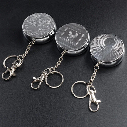 Mini Portable Stainless Steel Ashtray With Lid – Pocket & Car Ashtray for Travel