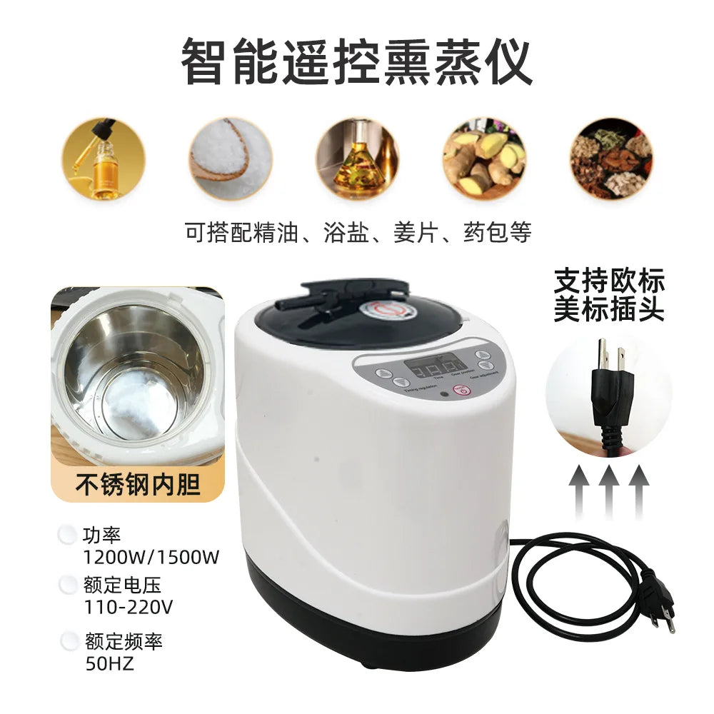 Foldable Steam Sauna Tent – Detachable Personal Home Spa for Relaxation