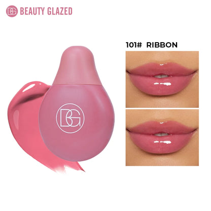 BEAUTY GLAZED 4Color Lipgloss Lip Oil Teens Moisturizing Lipstick Lip Balm High Shine And Lip Gloss Long-Lasting Dry Lip Care - Shello's Creative Boutique