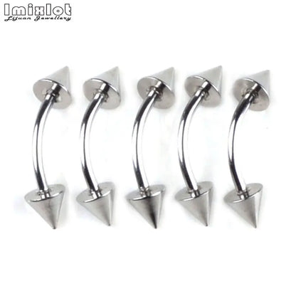45/90-Piece Stainless Steel Body Piercing Jewellery Set