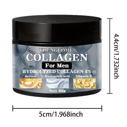 Men's Retinol Collagen Cream  Moisturizer Nourish Skin Care Products Anti-aging Facial Moisturizing Smooth Wrinkles Face Cream - Shello's Creative Boutique