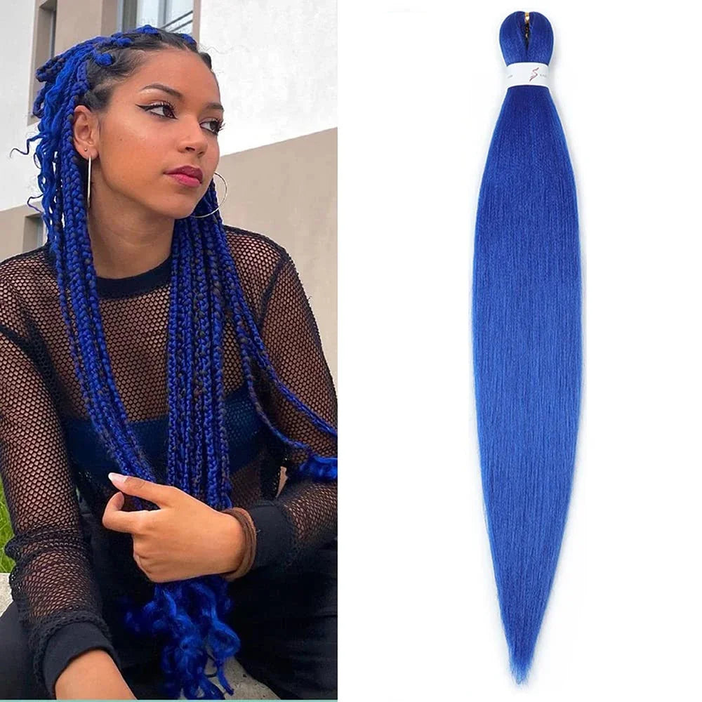 Pre-Stretched Jumbo Braiding Hair 26 Inch - Synthetic Afro Crochet Braids