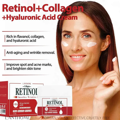 eelhoe 3-in-1 Whitening & Repair Cream – Retinol + Collagen + Hyaluronic Acid – 50ml - Shello's Creative Boutique