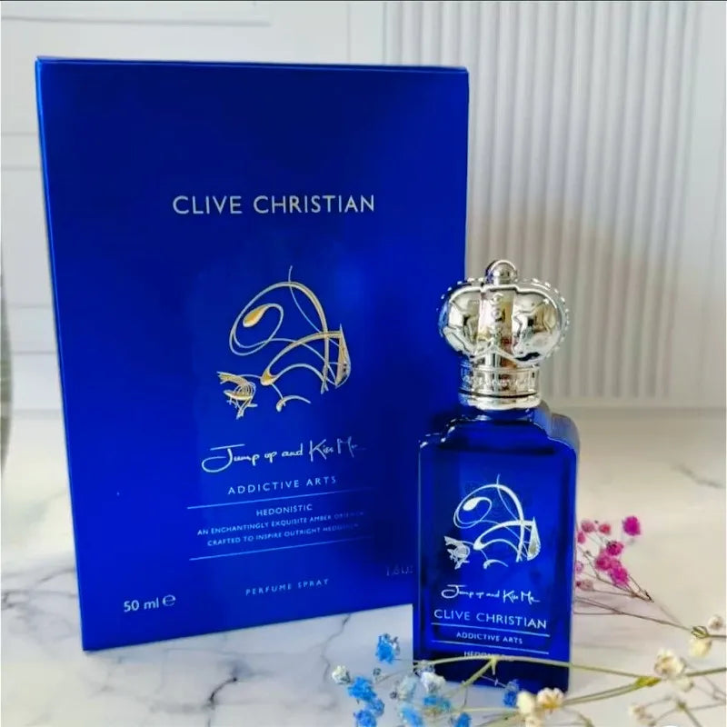 Clive Christian Amberwood Fresh Unisex Perfume 50ml – Long Lasting Elegant Fragrance with Jasmine Rose Sandalwood Amber Musk - Shello's Creative Boutique