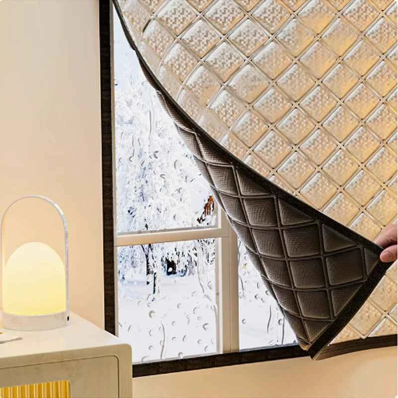 Curtains for winter warmth and windproof, fully sealed, window insulation film, insulated curtains, door curtains, cold proof