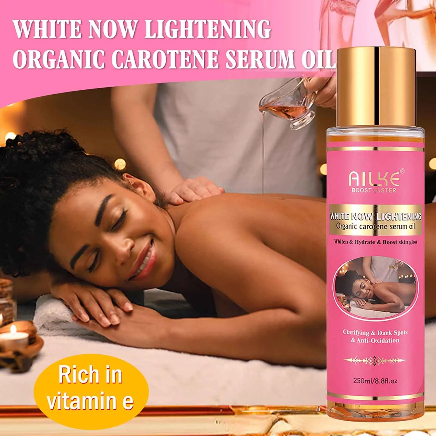 AILKE Women Skin Glowing Body Lotion, Moisturizing, Brightening, Nourishing, Smoothing Skin Cream, With Niacinamide - Shello's Creative Boutique
