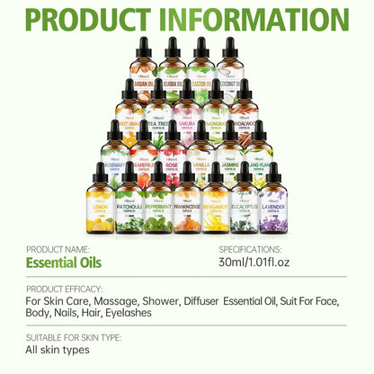 Hllozzi Pure Plant Essential Oil – 30ml Moisturizing & Hydrating Massage Elixir for Face & Body - Shello's Creative Boutique