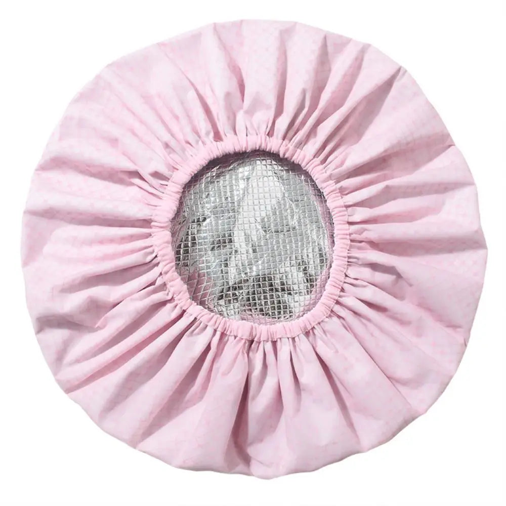 Self-Heating Steam Hair Mask Cap – Tin Foil Shower Cap for Deep Conditioning & Hair Treatment